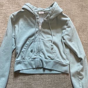 green brandy melville hoodie